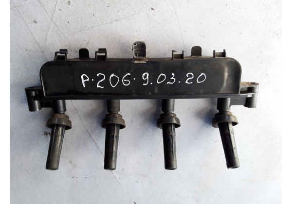 Котушка запалювання CITROEN BERLINGO (1.4, 1.4 i), C2 (1.4, 1.6 VTS), C3 (1.1, 1.1 i, 1.4, 1.4і), XSARA (1.4 i), PEUGEOT 1007 (1.4), 106 ІІ (1.1і, 1.4і), 206 (1.1, 1.1і, 1.4, 1.4і), 306 (1.6), 307 (1.4), PARTNER (1.4), 133818, 9635864980